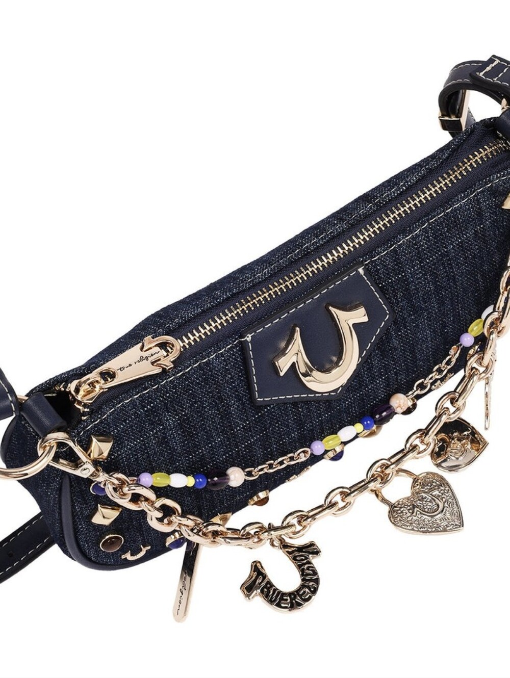 True Religion Denim Charms Shoulder Handbag - Picture 4 of 6